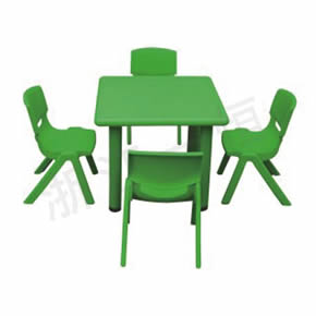 塑料桌椅系列YH057-3正方桌(带升降)