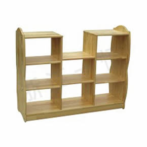 桌椅床柜系列YH072-3原木玩具柜