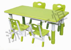 塑料桌椅系列豪华长方形包边桌