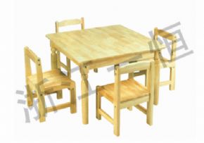 桌椅系列四人方桌