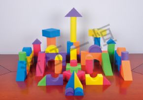 Building classLarge EVA building blocks (48 pieces)