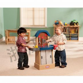 Developing language cognitionWooden doll high chair