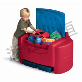 Developing speech recognitionToy storage box (red