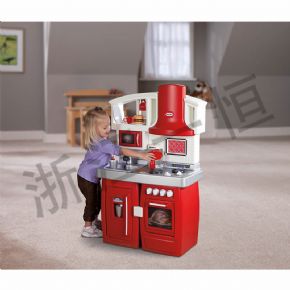 Developing language cognition2-in-1 kitchen (red)