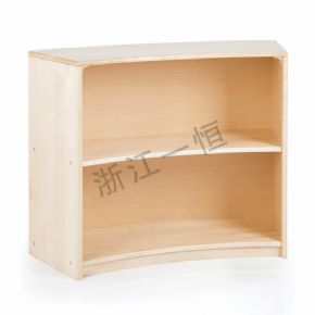 Storage shelfInternal curved double storage cabinet -76cm