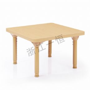 Table + chair61x61 cm square tabletop